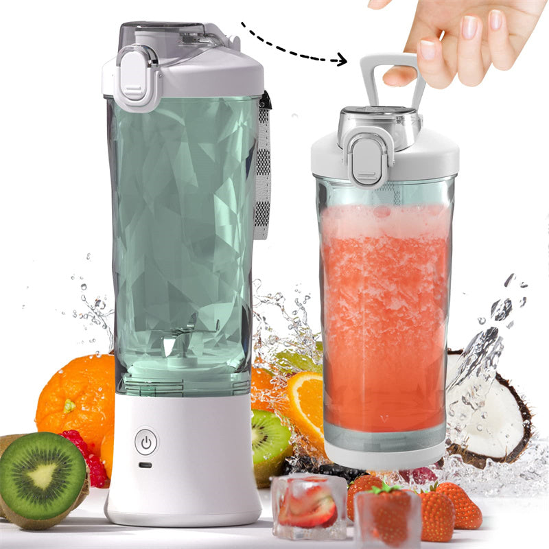 Portable Blender Juicer Personal Size Blender for Shakes and Smoothies with 6 Blade Mini Blender Kitchen Gadgets