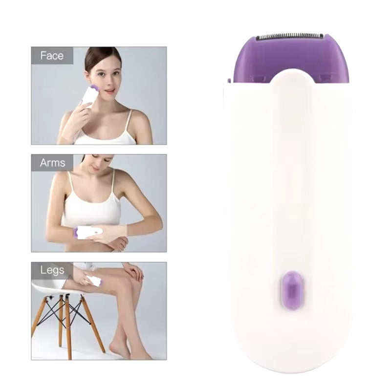 Home Women'S Hair Remover Blue Light Induction Hair Remover Painless Body Hair Private Hair Removal